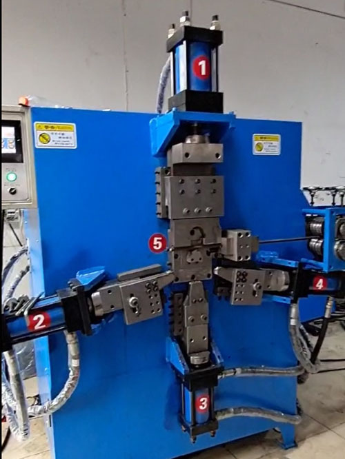 电脑液压成型机视频